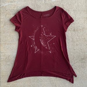 Maroon Astrology T-shirt
